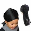 2Pcs Durag Pirate Hat Pirate Baby Turban Hijab Bandana Elastic Headwrap  Children
