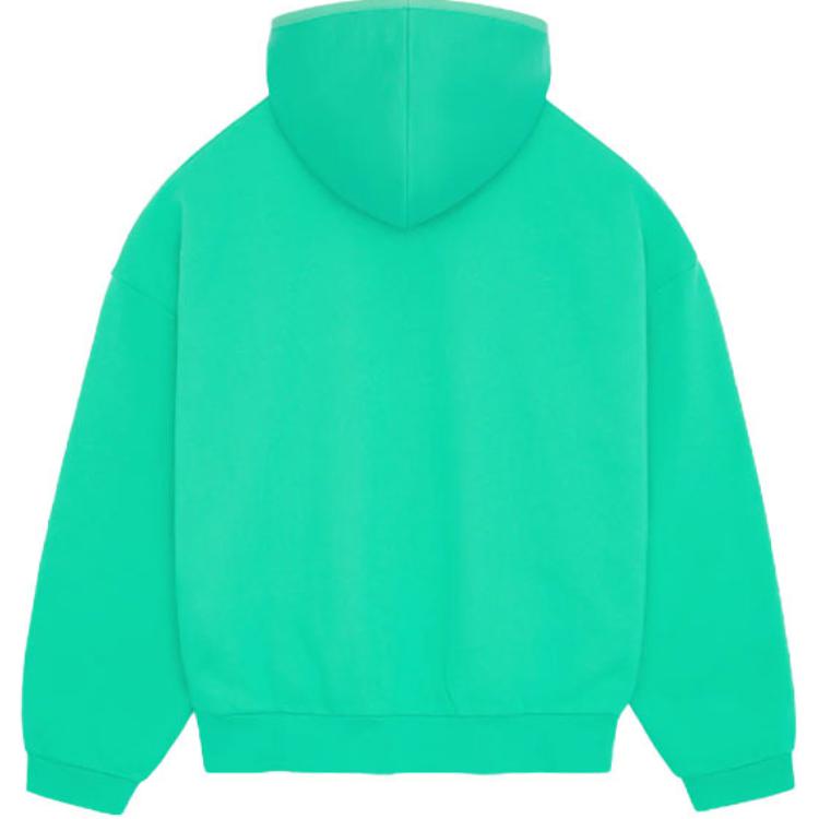 Fear of God Essentials Pullover Hoodie Mint Leaf Men Tops Green 192SP242052F