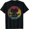 Movies Camera Motion Pictures Cinephile Vintage Retro Gift T-Shirt