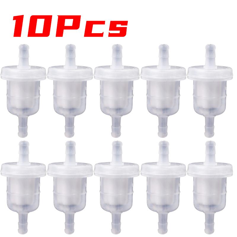 Plastic Fuel Gas Fuel Filter Displacement for Atv Dirt Bikes Go Karts Scooters Etc Universal Car Accessories 110/125/150/175/200
