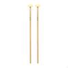 2 Glockenspiel Mallet Sticks with Rubber Head for Marimba Use