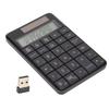 Calculator Number Pad Calculator Function 29 Keys 2.4GHz Wireless USB Plug and Play Ergonomic Design Wireless Number Pad