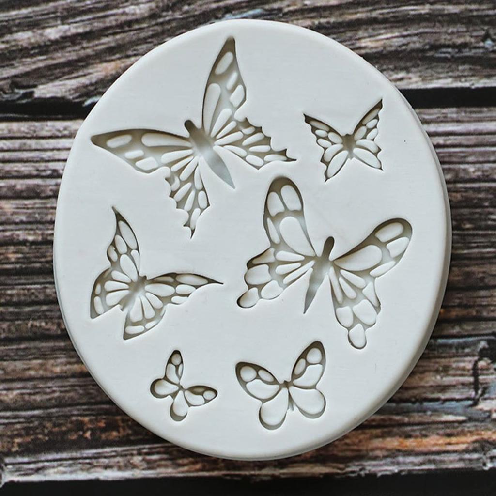 Butterfly Fondant Silicone Sugarcraft Wedding Cake Decorating Tools Resin Chocolate Molds For Baking