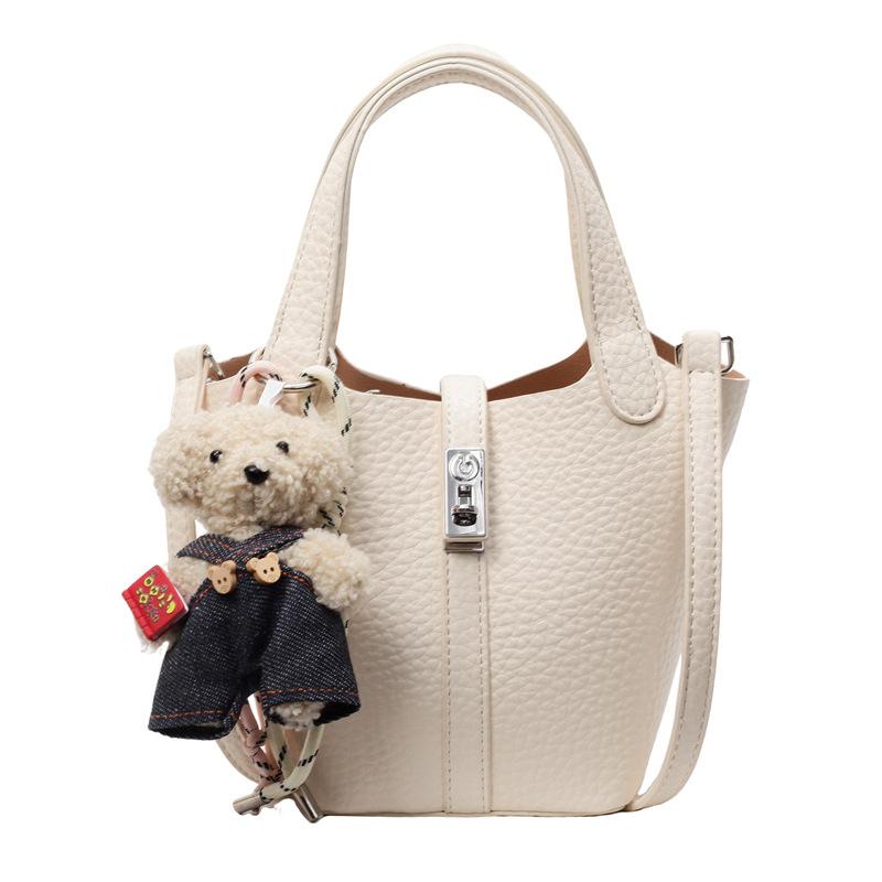 Large Capacity Portable Bucket Bag Women's New Fashion Shoulder Messenger Bag