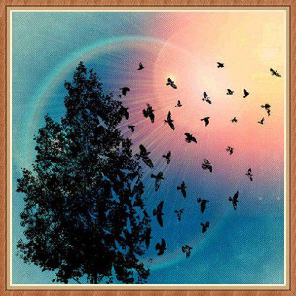 5D DIY Diamond Painting Scenery Series Full Circle Diamond Embroidery Animal Cross Stitch