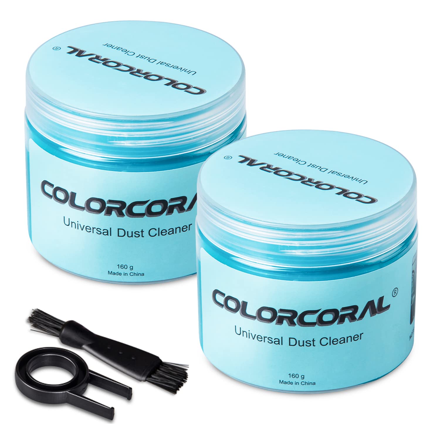 

COLORCORAL Слизь типа Клейкий очиститель для очистки при чистке легкая очистка автомобиля индиго Очиститель, щели, не липкие руки, многоразовый, слизь,