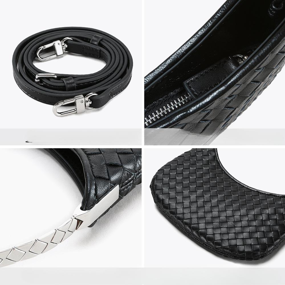 A Niche Design with A Sense of High-end Genuine Leather Women's Bag and Fashionable Hand-held Shoulder Bag