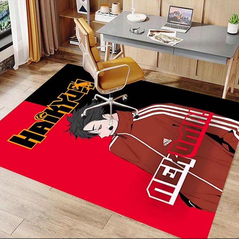 1pc Haikyuu! Nekoma Carpet, Office Rug Outdoor Mat Home Decor Area Carpet Festival