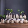 Japanese Ceramic Vase Handmade Retro Flower Vases Simple Mini Bud Vase Wedding Flower Arrangement Living Room Home Decoration
