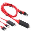 1080p TypeC Mobile Phone to HD Multimedia Interface Cable USB Adapter for    (Red )