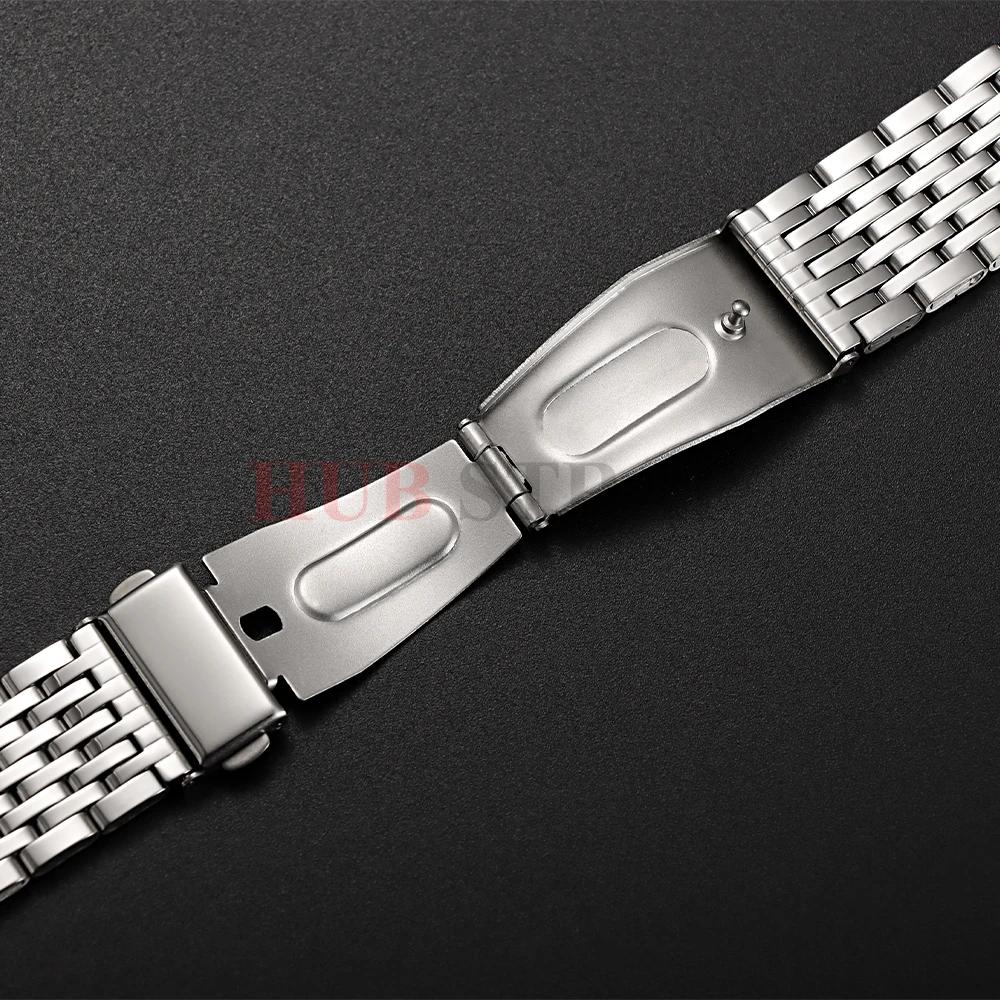 18mm 20mm 22mm Ανοξείδωτος Λουράκι Ρολογιού Καθολικό Λουράκι Αναδιπλούμενη Ασφαλής Κλείστρα για Ανδρικό Βραχιόλι Λουράκι Ρολογιού Αξεσουάρ