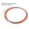 Badminton String 10m/32.8ft 0.70mm/0.03in Multi Color Durable Replacement Badminton Racket String for Badminton Racket