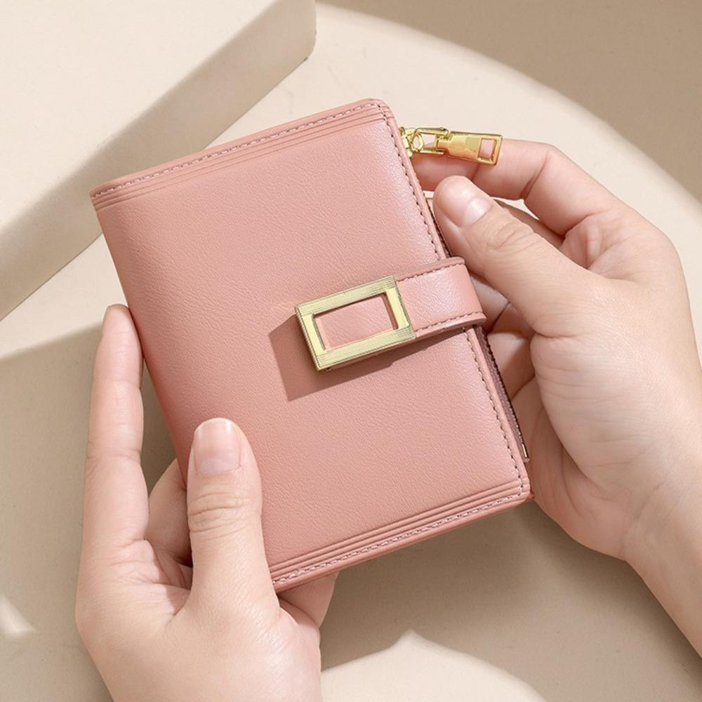 

Leisure Folding Coin Wallet Square Short Wallet Fashion Card Holder Outdoor