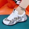 Mesh Platform Sports Shoes Women's Summer Hollow Breathable Color Matching Casual Shoes
