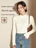 2025 Autumn/Winter Women's High Neck German Velvet Thickened Base Layer Long Sleeve Top