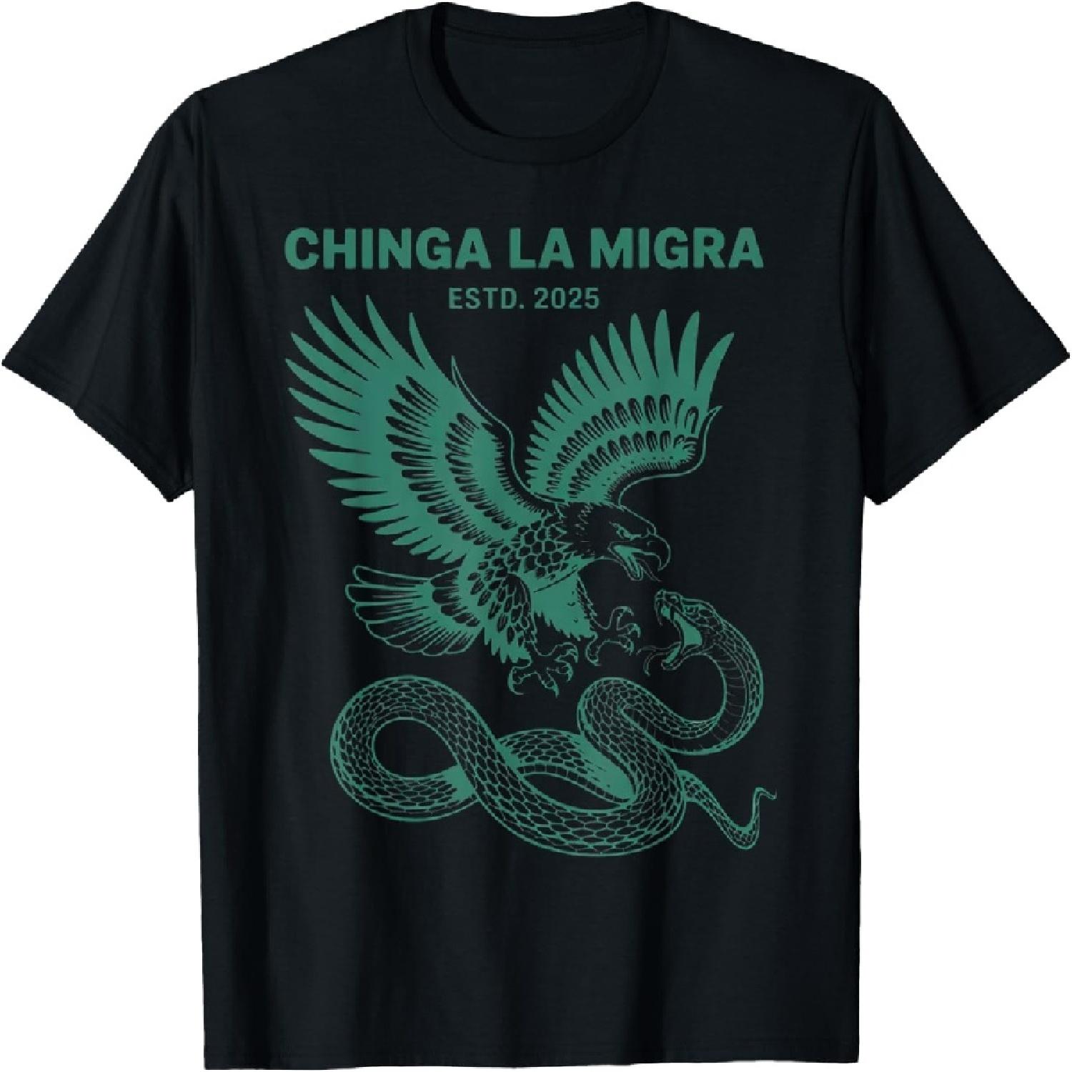 Chinga La Migra Pro Immigration Fascism Human Rights T-Shirt XXXXXL разноцветный