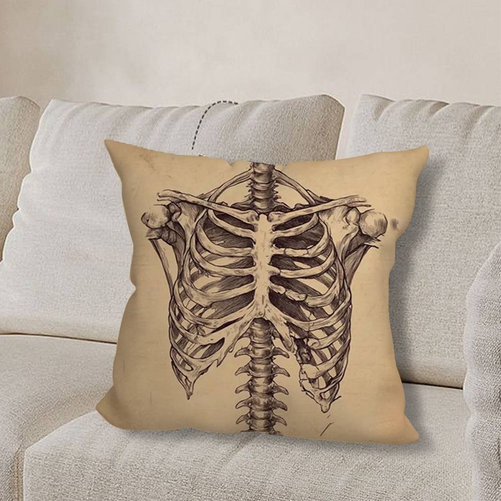 M-Medical Anatomy Art HumanS pillow cover living room sofa cushion cover bedroom room bed pillow cover home decoration