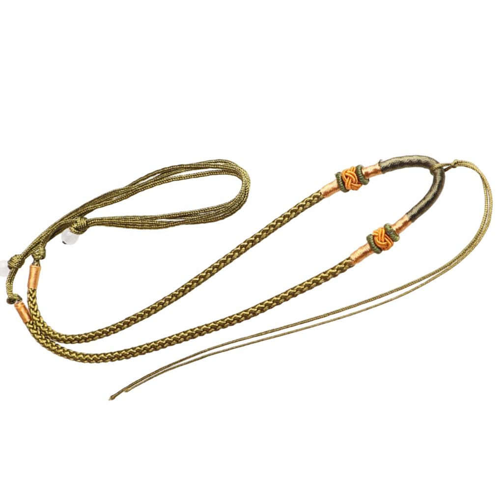 Verstellbare handgewebte geflochtene Halskettenkordel handgefertigte Halskettenkette für Männer und Frauen alltägliche stilvolle Accessoires