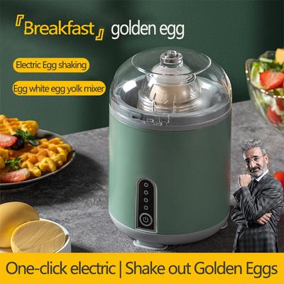 Mélangeur d'œufs électrique Shaker d'œufs Fabricant d'œufs dorés Mélange automatique du blanc d'œuf et du jaune Homogénéisateur Gadget de cuisine