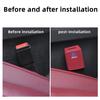 For Ford Mondeo Focus Explorer Escape Kuga Everest Bronco F-150 Ranger Transit Car Seat Belt Buckle Base Protective Cover