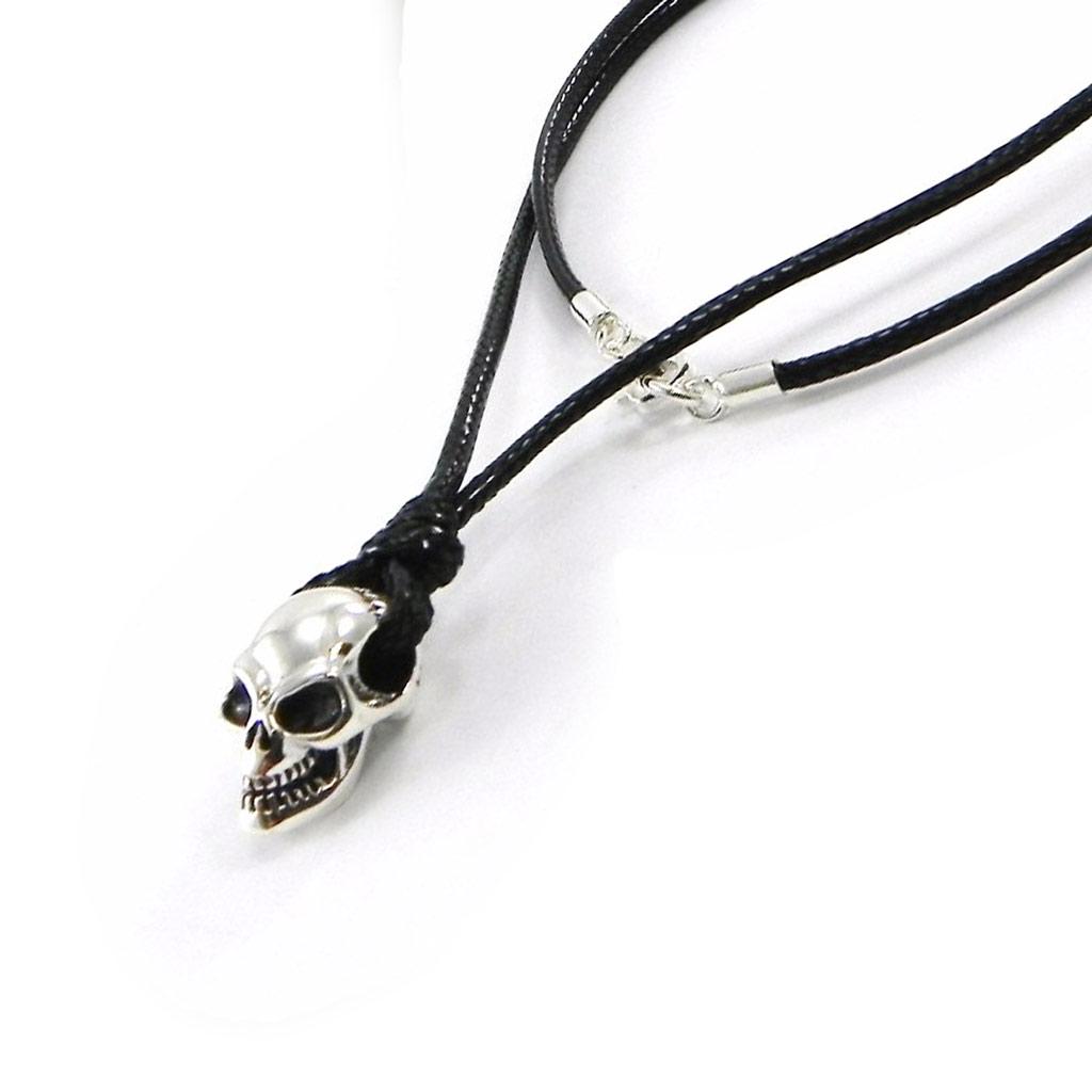 Les Trésors De Lily [I5385] - Silver 'Skull' Necklace