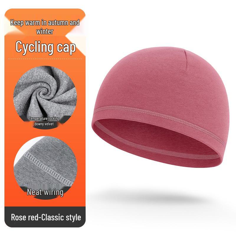 Windproof Winter Cycling Beanie: Warm Ear-Covering Hat for Motorcycling, Running & Sports