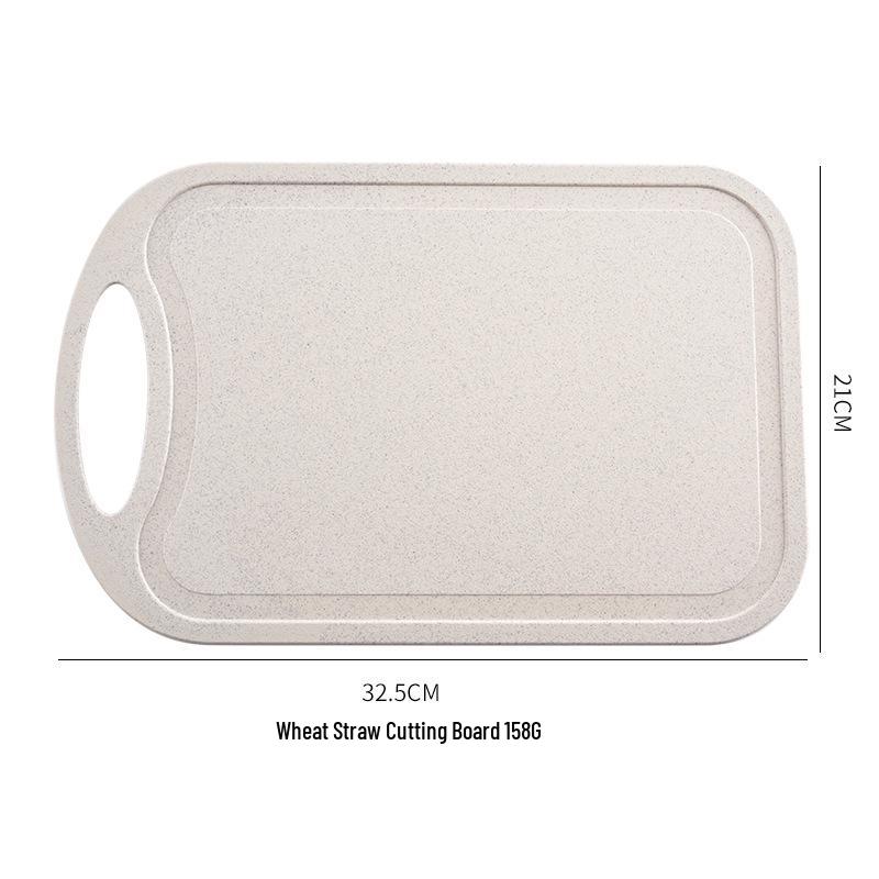 Eco-Friendly Wheat Straw Cutting Board – Food Grade, Portable, Perfect for Baby Food, Fruits, and Vegetables.