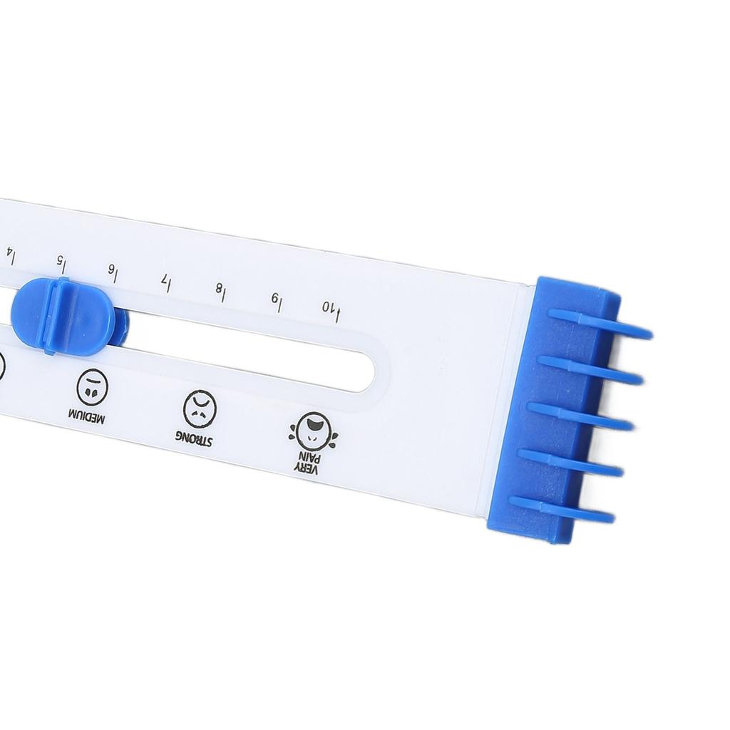 Medizinische Schmerzskala Gesichtsbemalungsmuster Kunststofftest Schmerzbewertungsskala für Krankenhaus