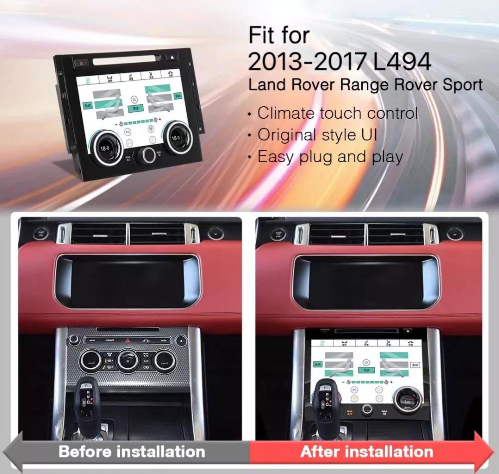 LCD Touch Screen Air Conditioning Control For Range Rover Sport L494 2013-2017