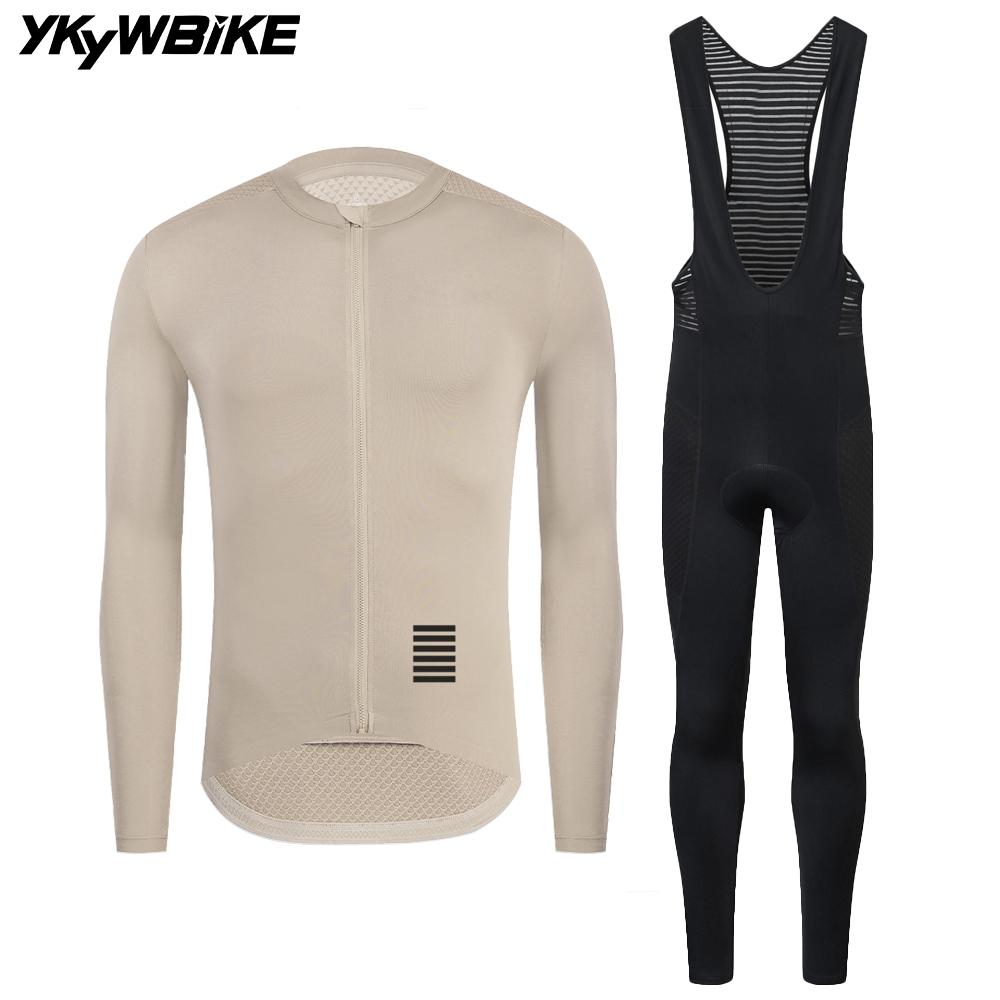 2026 Autumn Breathable  Men's Cycling Sets Long Sleeve Long Bib Pants  Bicycle Clothes Man Cycling Maillot Road Bike Kit Cycling Clothing