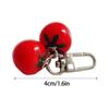 Mini Two Tomatoes Keychain Pendant Bag Pendant Fashion Hanging Decoration