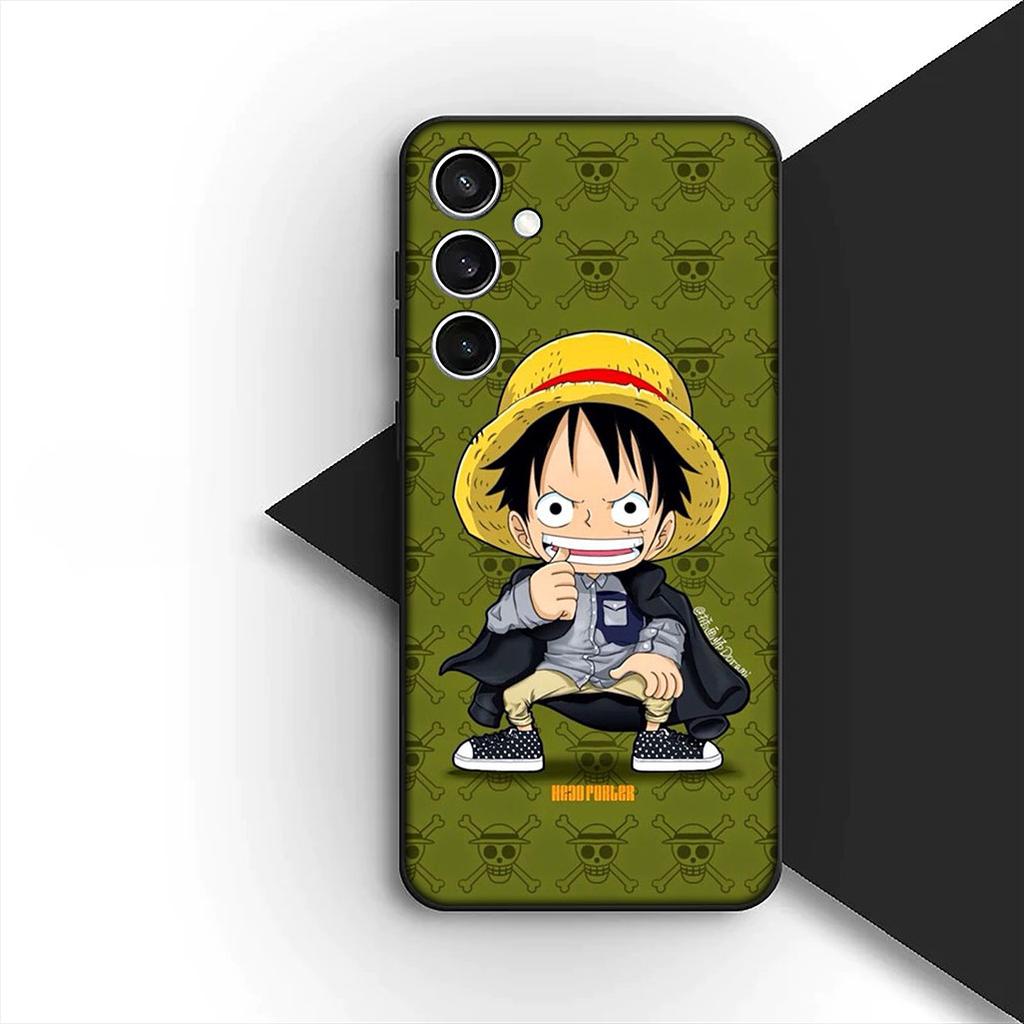 Cover for Samsung Galaxy S10 S8 S9 Plus A33 A34 A31 70 A71 A72 Note 20 9 8 S10E Casing Phone Case Boa Hancock One Luffy Pieces