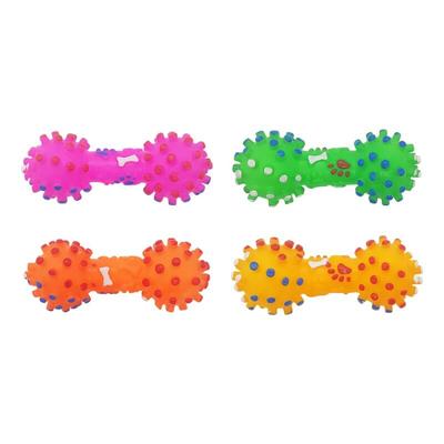 4 Hantel Latex Quietschspielzeuge (S)