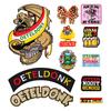 Dutch Carnival Embroidery Cloth Sticker Trend Pattern Letter Badge Computer Embroidery Clothing Jacket Decorative Sticker