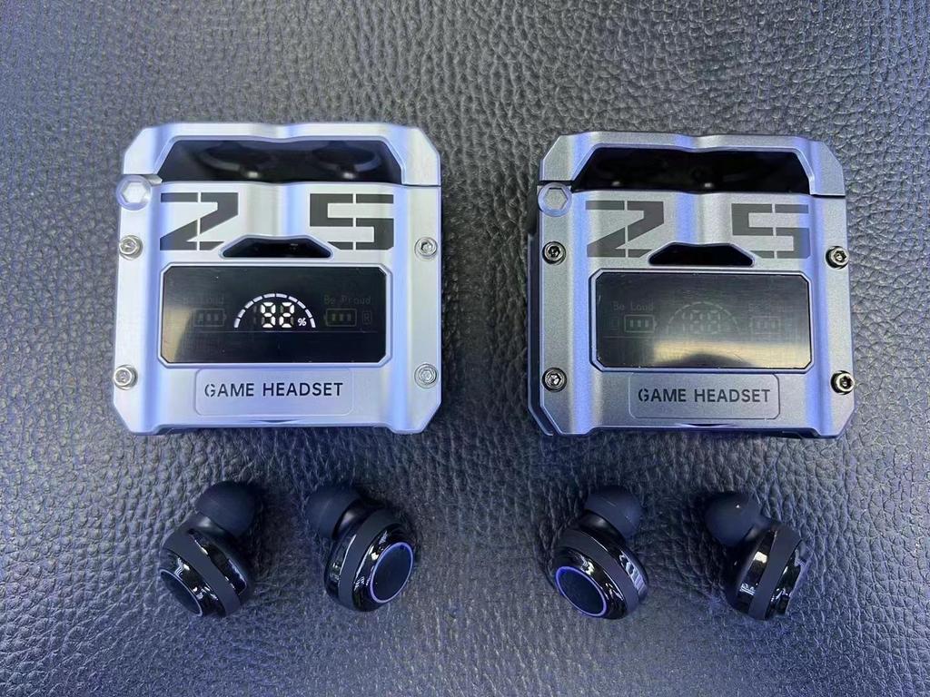 M25 Bluetooth Noise-Cancelling Wireless Gaming Earbuds with Breathing Light and Long Battery Life