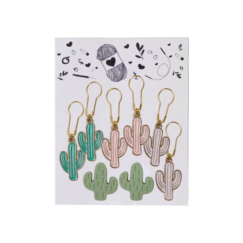 

Stitching Marker Charm Locking Stitching Marker Knitting Needle Point Protectors, Locking Stitching Marker for Stitching