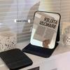 Portable Full-Screen Folding Makeup Mirror for Dorms, Desktops & Travel