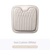 Car Leather Waist Pillow Supports Breathable Memory Foam Cushion For KIA EV6 Stinger RIO Sorento Picanto Ceed Borrego Syros K4