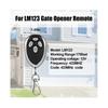 4 Pcs 4 Channels Gate Opener Remote Compatible for Aleko LM123 433.92mhz Garage Door Remote Control