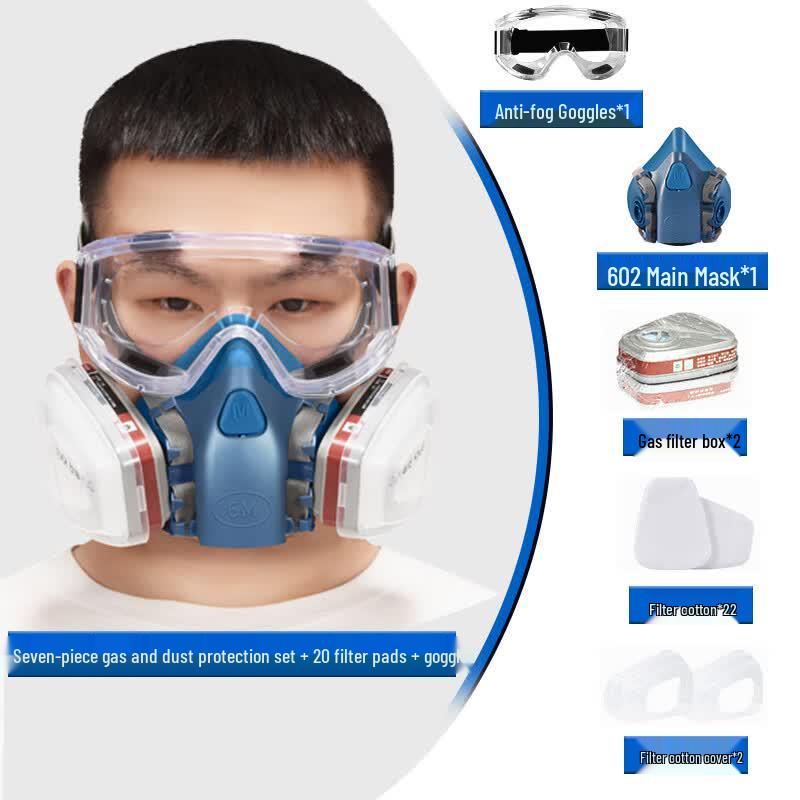 Taodun Half-Face Anti-Dust & Poison Respirator Kit