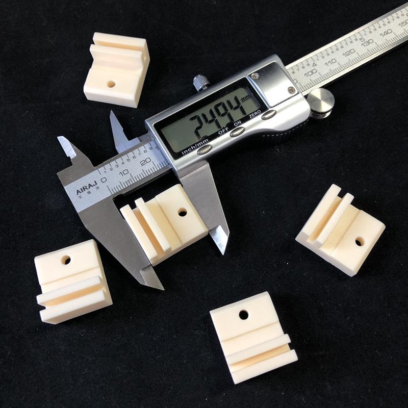 Alumina Ceramic High-Temperature Insulating Precision Parts (Type F, Drilled, Irregular Shape)