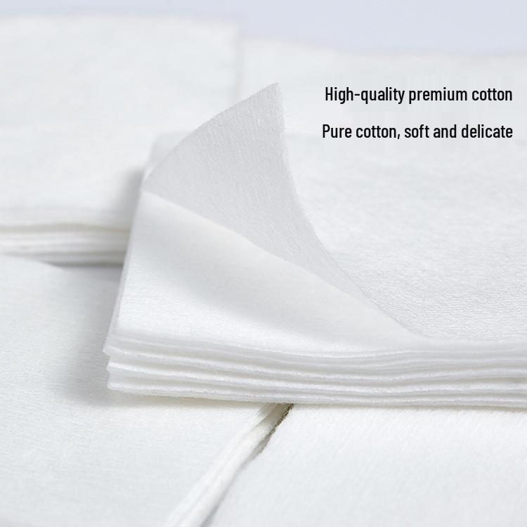 1200-Piece Embroidery Thin Makeup Remover Cotton Pads for Nail and Beauty Salons