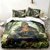 Delicious In Dungeon 3pc Set Perfect for Bedroom Use Comfortable Bedding Set Includes a Duvet Cover and Two Pillowcases Ideal Birthday or Christmas Gi