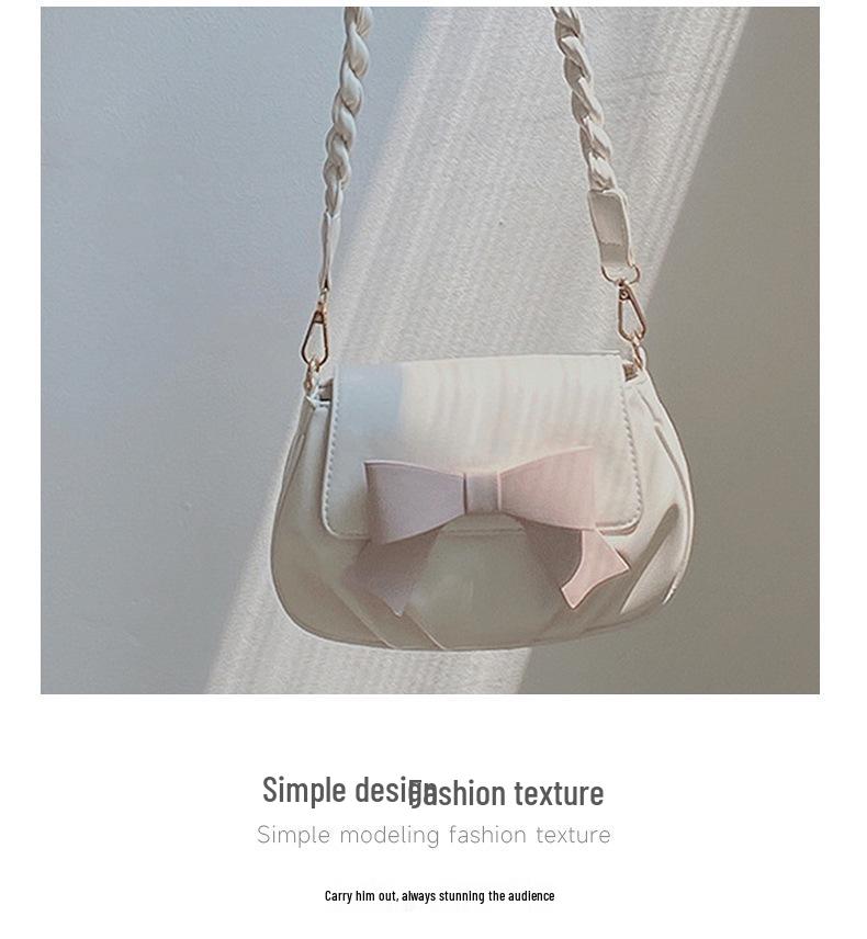 New Sweet Women's Versatile Cloud Bag: Crossbody, Shoulder, or Underarm - Stylish, Casual Summer Small Square Bag.