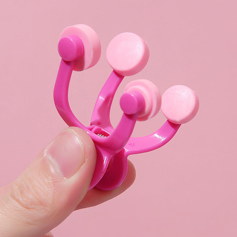 Nose clip-type nose bridge enhancement and tip reduction nose clip DD-12018