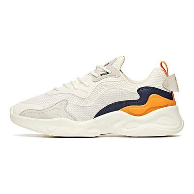 Simple And Comfortable Shock Absorbing Non-Slip Wear-Resistant Breathable Low-Top Casual Shoes Men Sneaker White Blue Gray 112128863-3