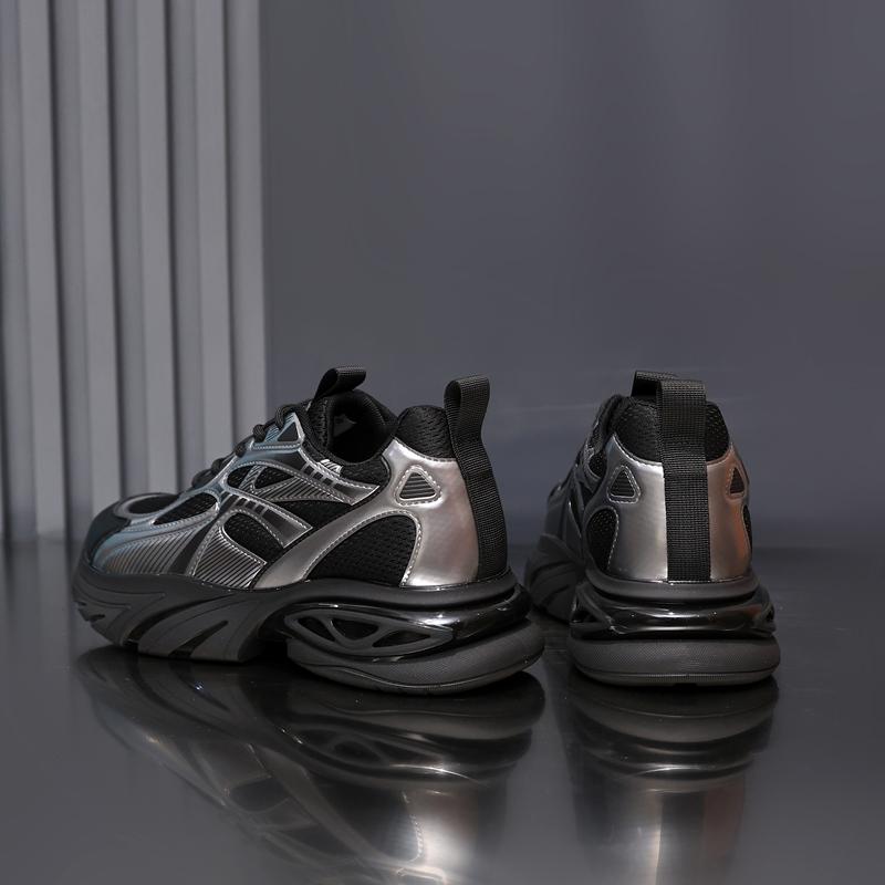 Golden Sapling Man Winter Casual Sneakers Synthetic Leather Men's Shoes Korean Style Platform Mesh Breathable Sneaker