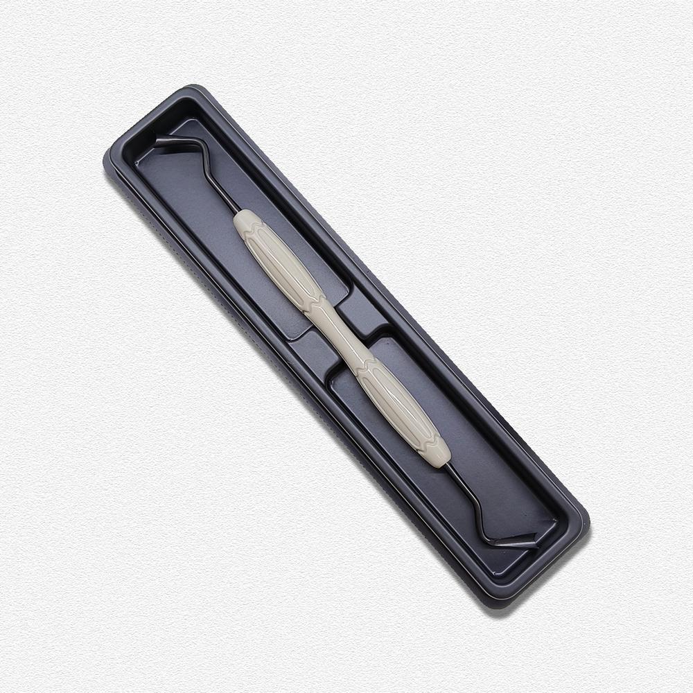Titanium Dental Implant Gingival Retraction Gingival Retractor Silicone Handle Dental Gum Separator Isolation Surgical Tool