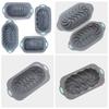 Pack of 4 Multifuntional Cake Baking Molds Baking Pans Stainless Steel Toast Plate Baking Molds Cake Pans for Baking