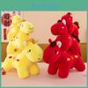 New Year Horse Mascot Plushie Short Pile Fabric Corporate Decorations Events